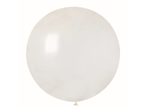 Balloon 0,85 meter, pastel mexican round, clear, 1 pc