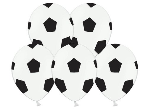 Balloons 12" Pastel White "football", 50 pc