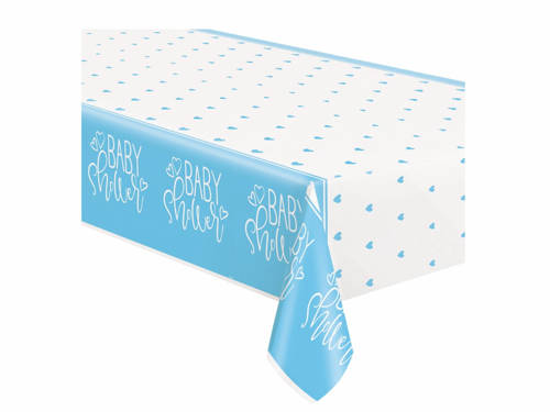 Boy Baby Shower Tablecover -137x213 cm - 1 pc