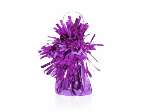 Foil balloon weight purple - 145 g - 1 pc