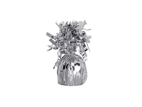 Foil balloon weight silver - 176 g - 1 pc