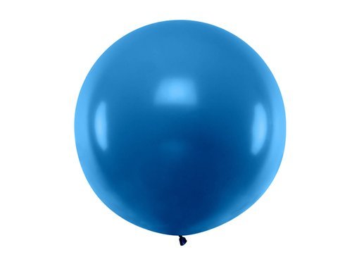 Giant Balloon 1m diameter - navy blue pastel.