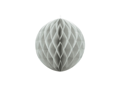 Honeycomb Ball grey - 20 cm - 1 pc