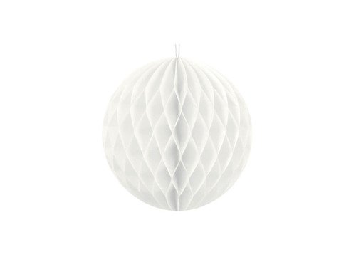 Honeycomb Ball white - 20 cm - 1 pc