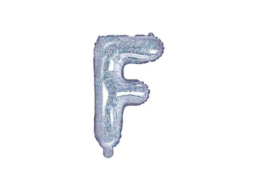Letter "F"  Foil Balloon - 35 cm - 1 pc