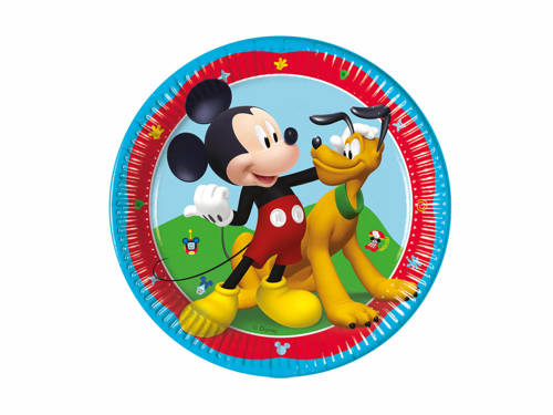 Paper plates Mickey Mouse - 20 cm - 8 pcs