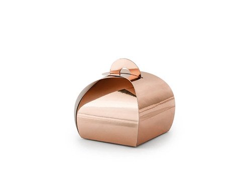 Small gift boxes rose gold, 1 packet 10 pcs