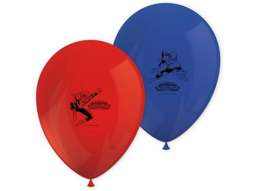 Spiderman Team Up latex balloons - 8 pcs