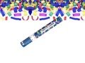 Colorful confetti and metalic streamer party cannon, 40 cm, 1 pc