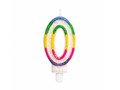 Numeral birthday candle "0" - 1 pc