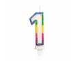 Numeral birthday candle "1" - 1 pc