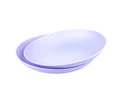 Reusable plates lilac - 20 cm - 2 pcs