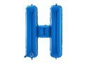 SuperShape Letter "H" Blue Foil Balloon - 66 cm - 1 pc