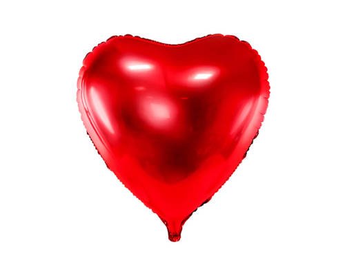 Balon foliowy Serce czerwone - 73 cm - 1 szt.