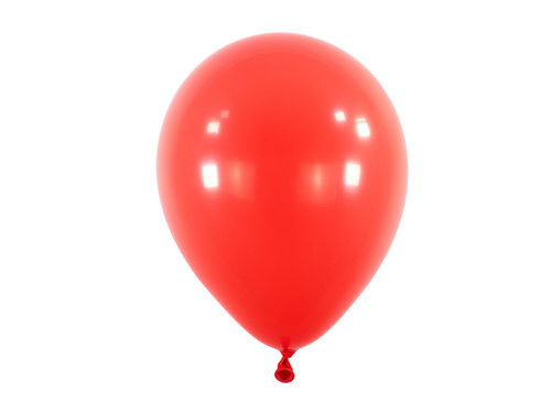 Balony dla dekoratorów lateksowe pastelowe - czerwone - 35 cm - 50 szt.