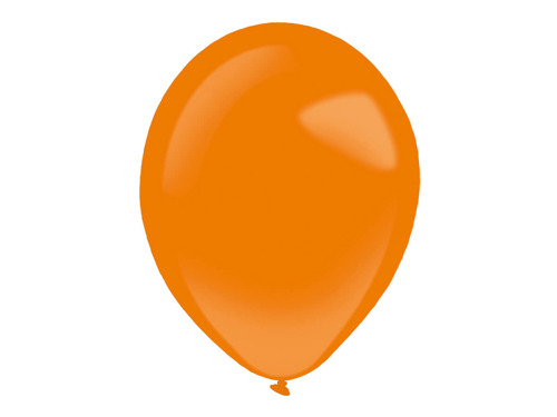 Balony dla dekoratorów lateksowe pastelowe - pomarańczowe - 28 cm - 50 szt.