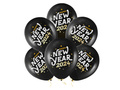 Balony lateksowe Happy New Year 2022 - 30 cm - 100 szt.