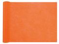 Dekoracja bieżnik z włókniny na stół - pomarańczowy - 60 cm x 10 m - 1 szt.
