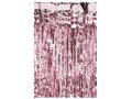 Kurtyna - zasłona na drzwi metaliczna różowe złoto - 2,5 m x 90 cm